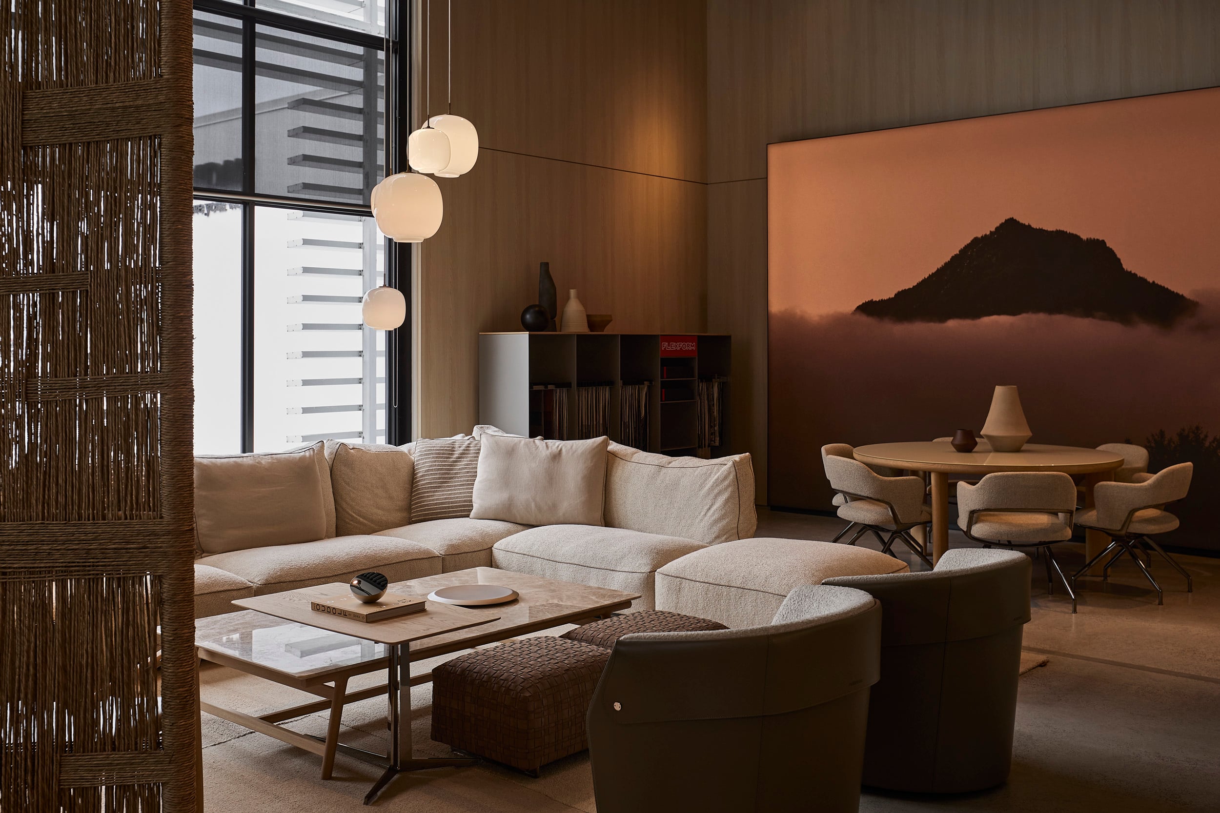 The new Flexform space at Studio Italia, Auckland