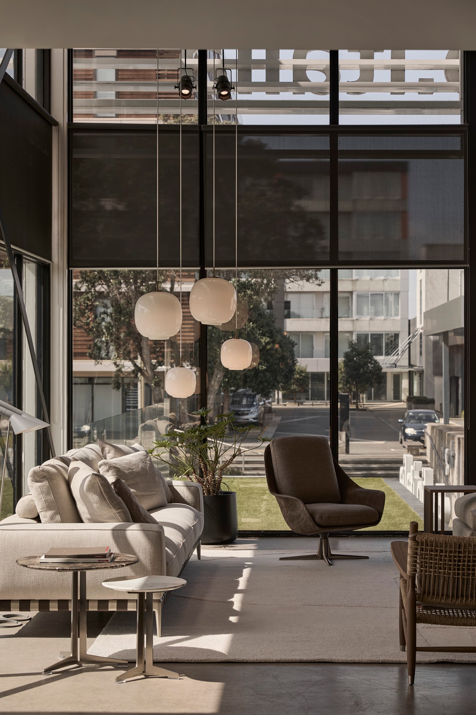 Sveva armchair by the window